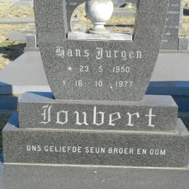 JOUBERT Hans Jurgen 1950-1977