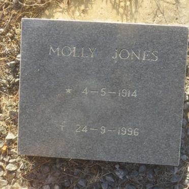 JONES Molly 1914-1996