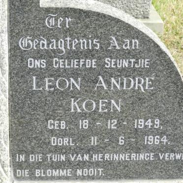 KOEN Leon Andre 1949-1964