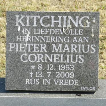 KITCHING Pieter Marius Cornelius 1952-2009