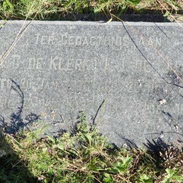 KLERK A.C., de 1876-1918 &amp; J.J. 1870-1951