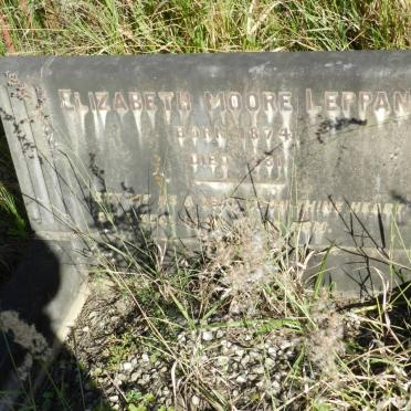 LEPPAN Elizabeth Moore 1874-1931