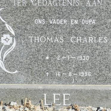 LEE Thomas Charles 1930-1996