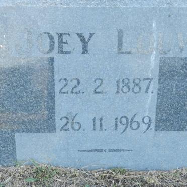 LOUW Joey 1887-1969