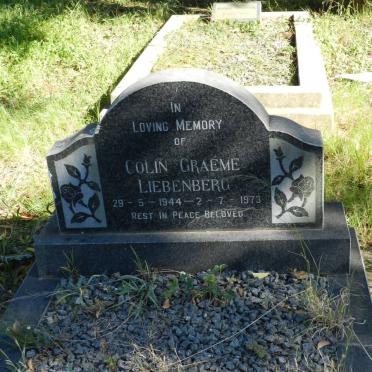 LIEBENBERG Colin Graéme 1944-1973