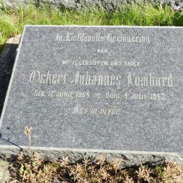 LOMBARD Ockert Johannes 1864-1943