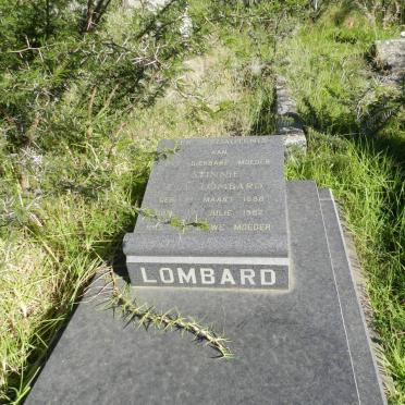 LOMBARD Stinnie C.J. 1888-1982