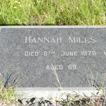 MILLS Hannah -1978