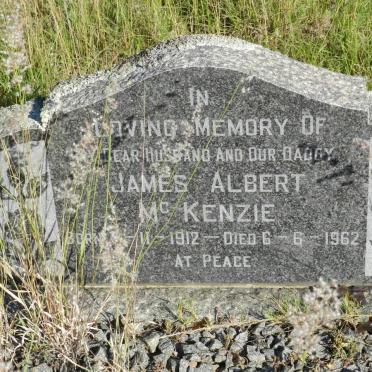 McKENZIE James Albert 1912-1962