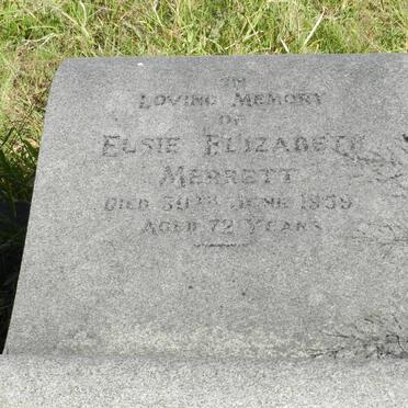 MERRETT Elsie Elizabeth -1939