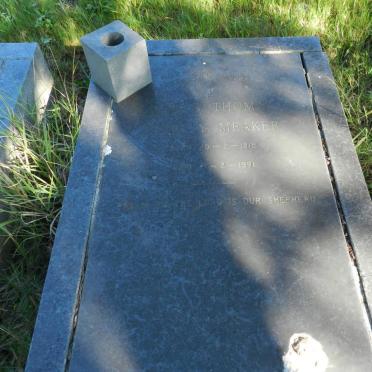 MEAKER Alwyn Thomas Everley 1918-1991