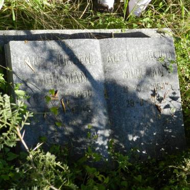 MOOLMAN Hans Jurgens 1856-1945 &amp; Aletta Cecilia 1863-1952