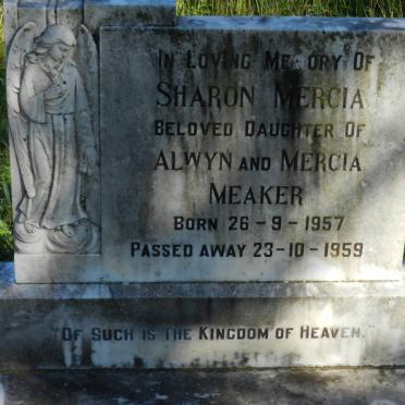 MEAKER Sharon Mercia 1957-1959