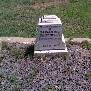 MEAKER Ernest -1917