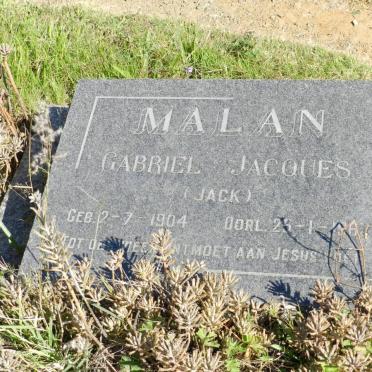 MALAN Gabriel Jacques 1904-1967