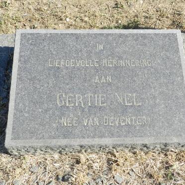 NEL Gertie nee VAN DEVENTER