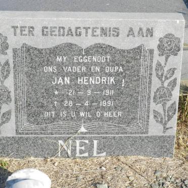 NEL Jan Hendrik 1911-1991