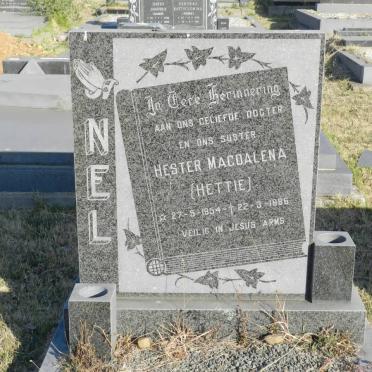 NEL Hester Magdalena 1954-1986