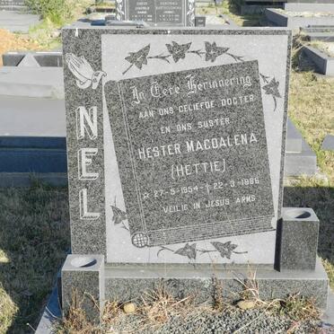 NEL Hester Magdalena 1954-1986