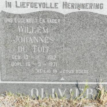 OLIVIER Willem Johannes du Toit 1912-1971