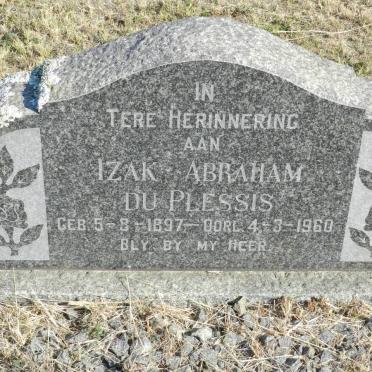 PLESSIS Izak Abraham, du 1897-1960
