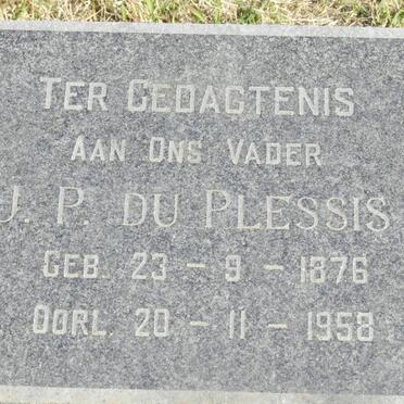 PLESSIS J.P., du 1876-1958