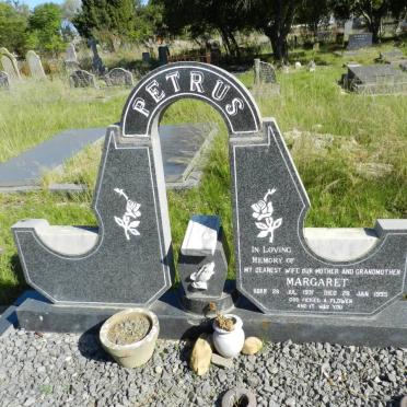 PETRUS Margaret 1931-1995