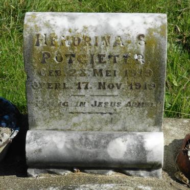 POTGIETER Hendrina S. 1919-1919