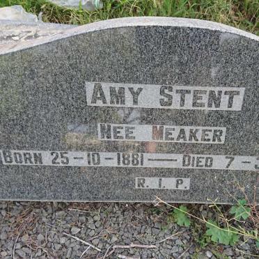 STENT Amy nee MEAKER 1881-1938