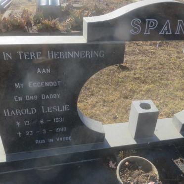SPANN Harold Leslie 1931-1980 :: SPANN Eugene Julius 1959-2019 