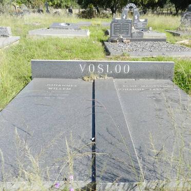 VOSLOO Johannes Willem 1907-1996 &amp; Elsie Magritha Johanna Frederika 1910-1992