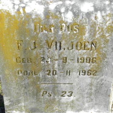 VILJOEN F.J. 1906-1962