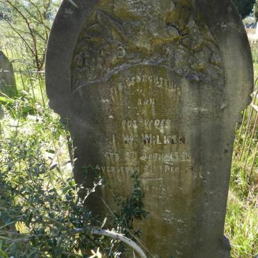 WILKEN J.W. 1846-1917