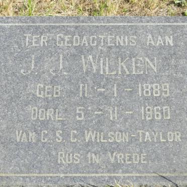 WILKEN J.J. 1889-1960