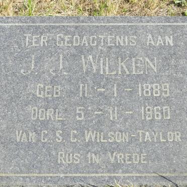 WILKEN J.J. 1889-1960