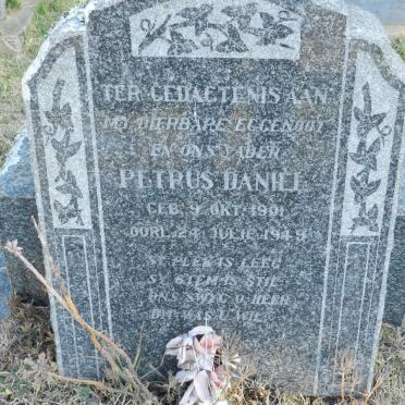 ? Petrus Daniel 1901-1949