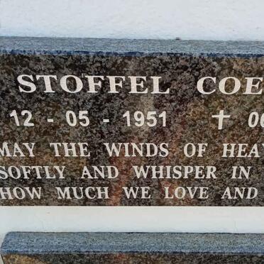 COETZER Stoffel 1951-2018