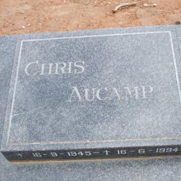 AUCAMP Chris 1945-1994