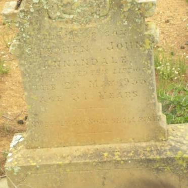 ANNANDALE Stephen John -1933