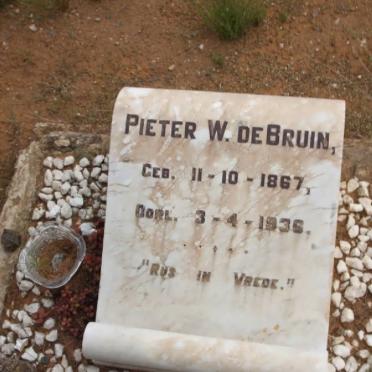 BRUIN Pieter W., de 1867-1936
