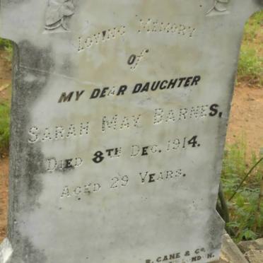 BARNES Sarah May -1914