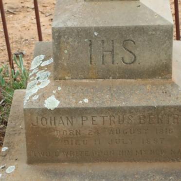 BERTRAM Johan Petrus 1816-1897