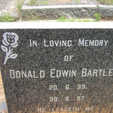 BARTLETT Donald Edwin 1933-1997