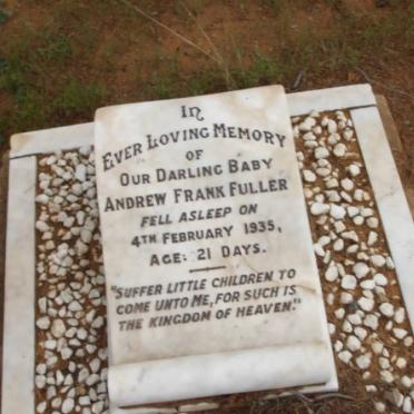 FULLER Andrew Frank -1935