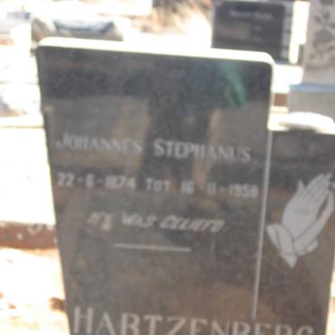 HARTZENBERG Johannes Stephanus 1874-1958