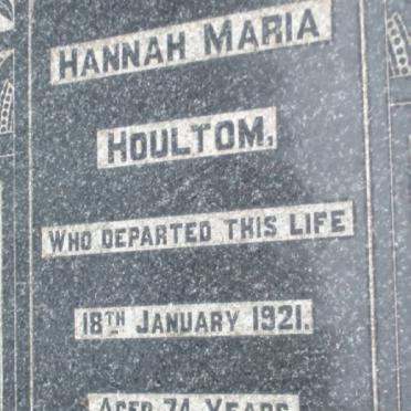 HOULTOM Hannah Maria -1921