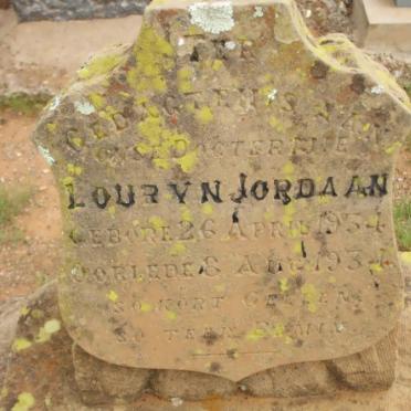 JORDAAN Louryn 1934-1934