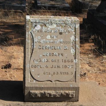 JORDAAN Cornelia S. 1866-1937