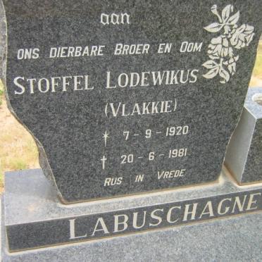 LABUSCHAGNE Stoffel Lodewikus 1920-1981
