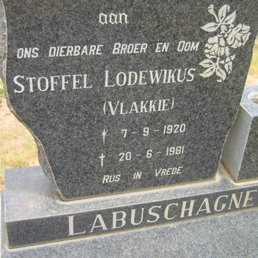 LABUSCHAGNE Stoffel Lodewikus 1920-1981